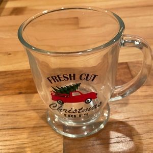 Clear Christmas Mug